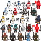 24pcs Star Wars Minifigures Mandalorian Viszla Sith Jet Trooper