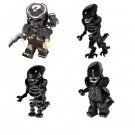 4pcs Alien VS Predator Minifigures