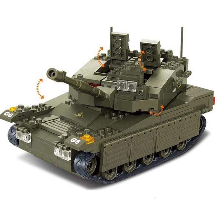 M1 Abrams Series MBT Tank Minifigures Lego Compatible American Tank Base