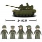 M1 Abrams Series MBT Tank Minifigures Lego Compatible American Tank Base