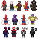 13pcs Into the Spider-Verse Spider-Man Minifigures Lego Compatible Avengers movie Set