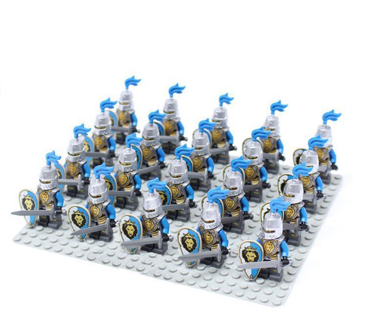 20 Best Lion Knights Soldier Minifigures Lego Compatible Lion Knights Castle Set
