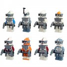 Star Wars Clone Troopers Minifigures Lego Compatible Clone trooper Set