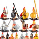 Ancient Rome Soldier and Sparta 300 Minifigures Compatible Lego Medieval Castle Set