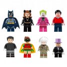 Penguin Joker Cat Woman Alfred Minifigures Compatible Lego Batman movie Superhero