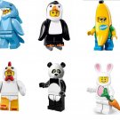 Penguin Boy Banana Guy Plush Shark Suit Guy Minifigures Fit Lego Toy