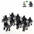 9pcs Ringwraith Undead King Minifigures Compatible Lego Lord of the Rings Sets