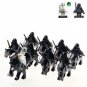 9pcs Ringwraith Undead King Minifigures Compatible Lego Lord of the Rings Sets