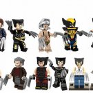 11pcs Wolverine Movie Minifigures Compatible Lego Wolverine set