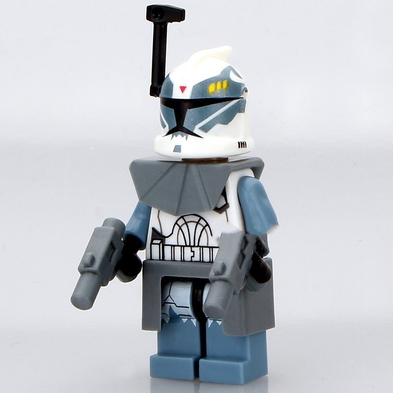 Wolfpack Trooper Commander Minifigures Compatible Lego Clone Trooper Minifigure
