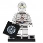 C-3PO Chrome Silver Minifigures Compatible Lego Star Wars Characters Minifigure
