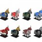 Medieval Knights Heavy War Horse Minifigures Compatible Lego Medieval Castle Sets