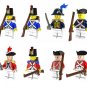 British Imperial Royal Guards Minifigures Compatible Lego Pirates of the Caribbean Sets