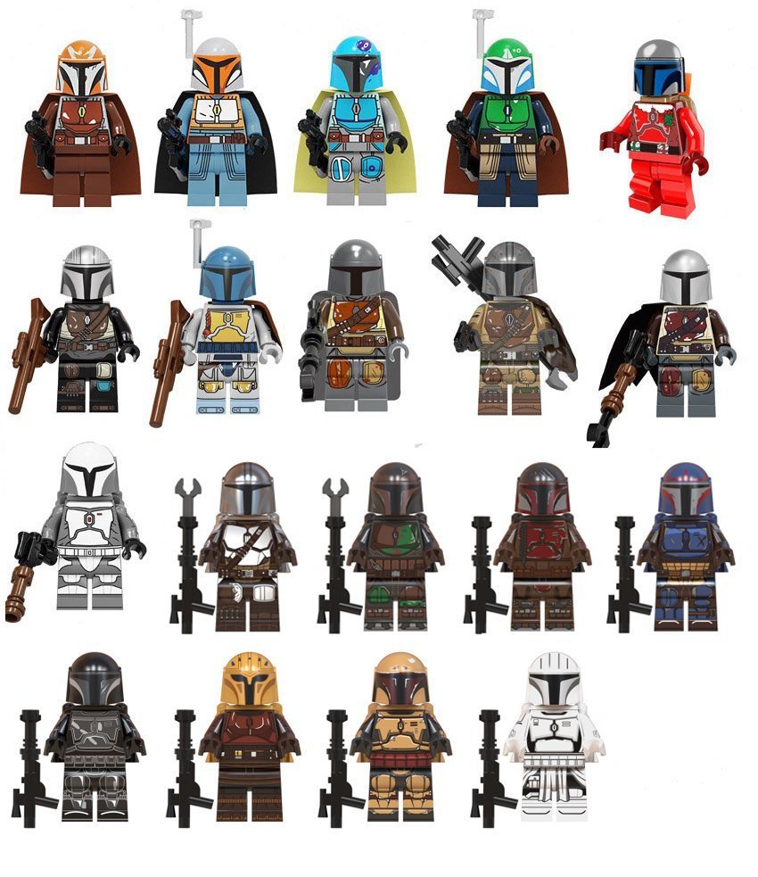 19 Best The Mandalorian Legion Minifigures Compatible Lego The Mandalorian TV Sets
