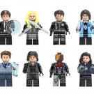 S.H.I.E.L.D. Season 6 Agent Minifigures Compatible Lego Super Heron Sets