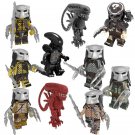 Alien and Predator Minifigures Compatible Lego Alien Movie Sets
