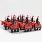 11pcs Bull Knights Minifigures Lego Compatible Knights Kingdom Sets
