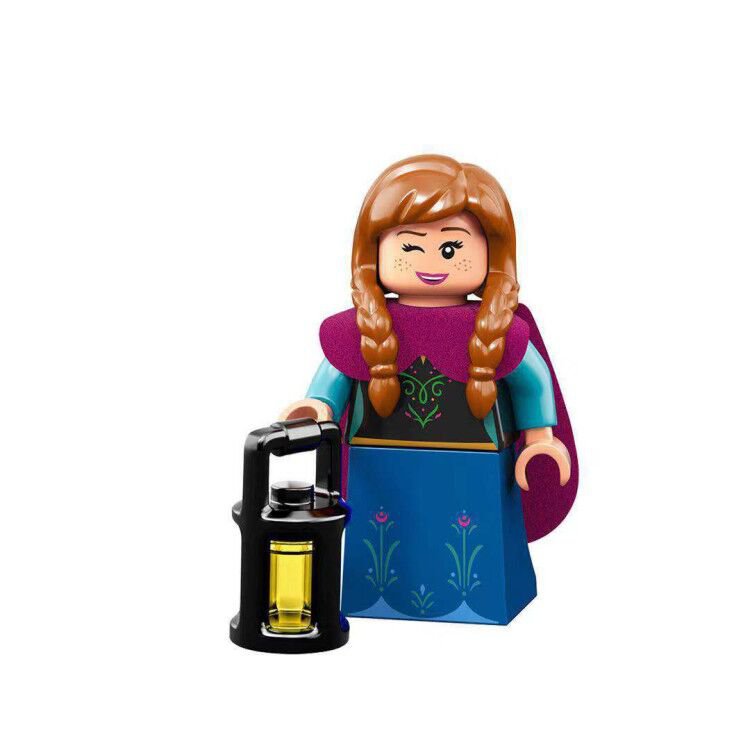 Anna Minifigures Compatible Lego Frozen Movie Minifigure