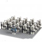 21pcs ARF Clone Trooper Rex Commander Minifigures Fit Lego Star Wars Sets