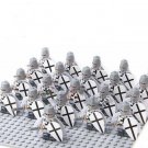 21pcs Teutonic Knights Group Minifigures Compatible Lego The Crusaders Sets