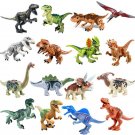 16pcs Velociraptor Tyrannosaurus Rex Pterosauria Toy Compatible Lego Dinosaur Sets