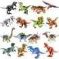 16pcs Velociraptor Tyrannosaurus Rex Pterosauria Toy Compatible Lego Dinosaur Sets