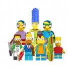 Abe Simpson Marge Simpson Bart Simpson Minifigures Compatible Lego The Simpsons Sets