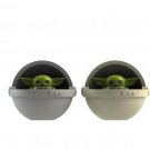 2pcs Baby Yoda Grogu Aerocraft Minifigures Fit Lego The Mandalorian Sets