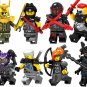 MR. E Misako Ultra Violet Snake Jaguar Minifigures Compatible Lego Ninjago Sets