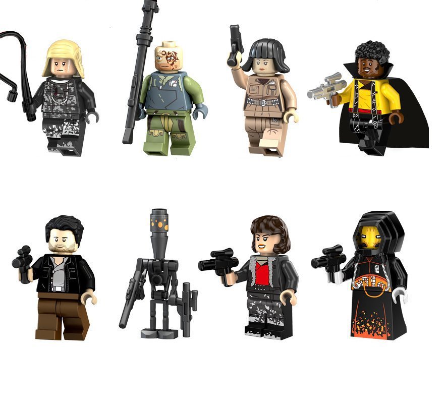 Quay Tolsite IG-88 Lando Calrissian Minifigures Fit Lego Solo A Star Wars Story Sets