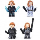 4 Best Black Widow Minifigures Compatible Lego Black Widow Movie Sets