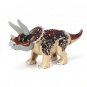 Triceratops Dinosaur Minifigures Fit Lego Jurassic World Dinosaur Toy