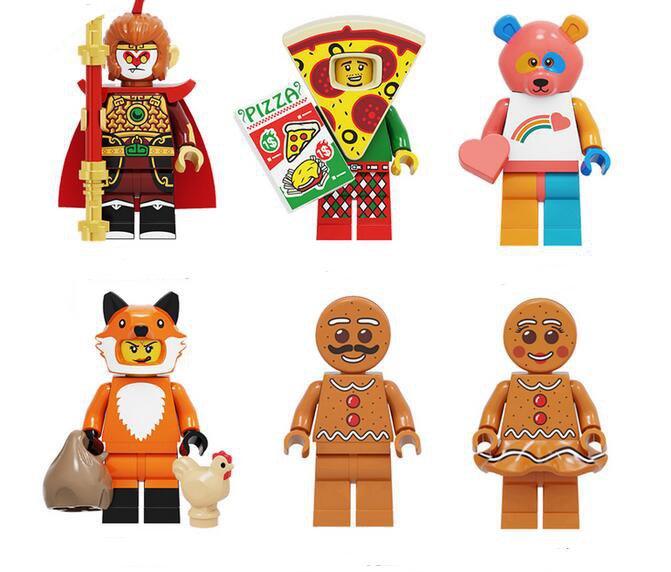 Fox Costume Costume Guy Monkey King Minifigures Compatible Lego ...