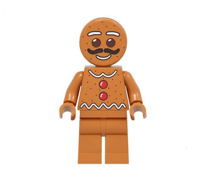 Gingerbread Man Minifigures Compatible Lego Minifigures Series 19