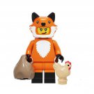 Fox Costume Girl Minifigures Compatible Lego Minifigures Series