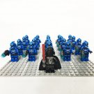 21pcs A Senate Commando Captain Minifigures Compatible Lego Star Wars Clone Wars Sets