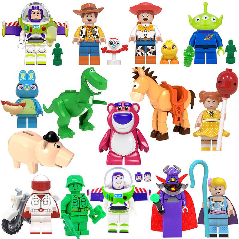15pcs Toy Story 2 Movie Character Minifigures Compatible Lego Toy