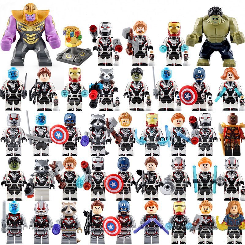 41pcs Avengers Series Movie Character Minifigures Compatible Lego Super Heroes Sets