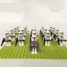 21pcs Eplsode II Clone Trooper Minifigures Fit Lego Star Wars Sets