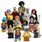 15pcs One Piece Character Minifigures Compatible Lego One Piece Sets