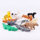 Cattle Crocodile Shark Tiger Minifigures Fit Lego Zoo series