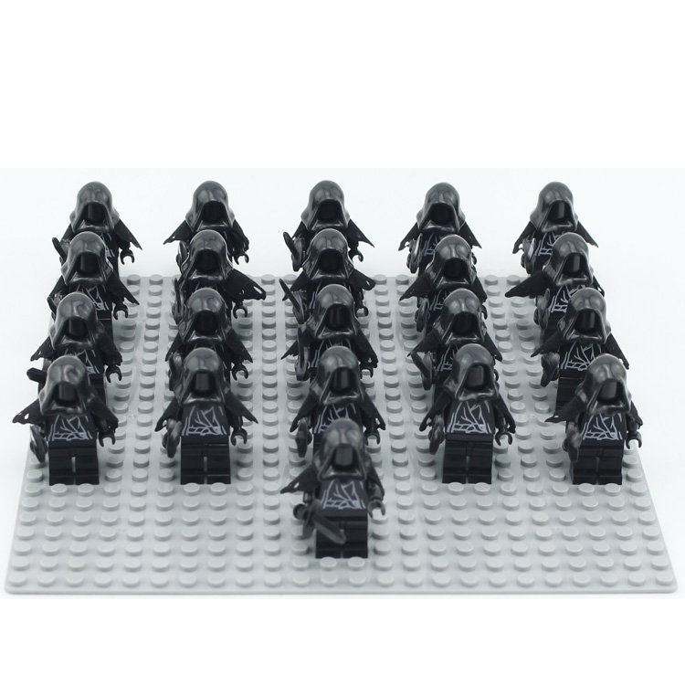 21pcs Ringwraith Minifigures Compatible Lego Hobbits Sets