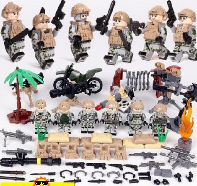 1st Special Forces Operational Detachment-Delta Minifigures Fit Lego Military Sets