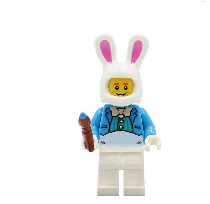 Easter Rabbif Minifigures Compatible Lego Easter Minifigure