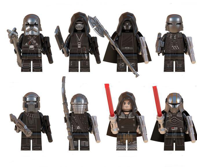 The Knights Of Ren Corps Minifigures Fit Lego Star Wars The Rise of Skywalker Sets