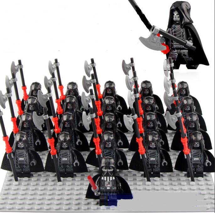 21pcs Darth Vader Knights Of Ren Minifigures Compatible Lego Star Wars Sets