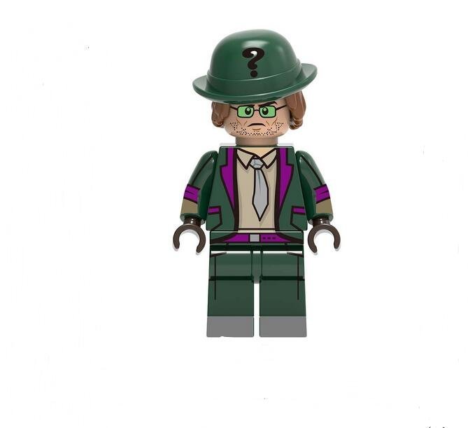 Riddler Minifigures Compatible Lego Detective Comics TV Minifigure