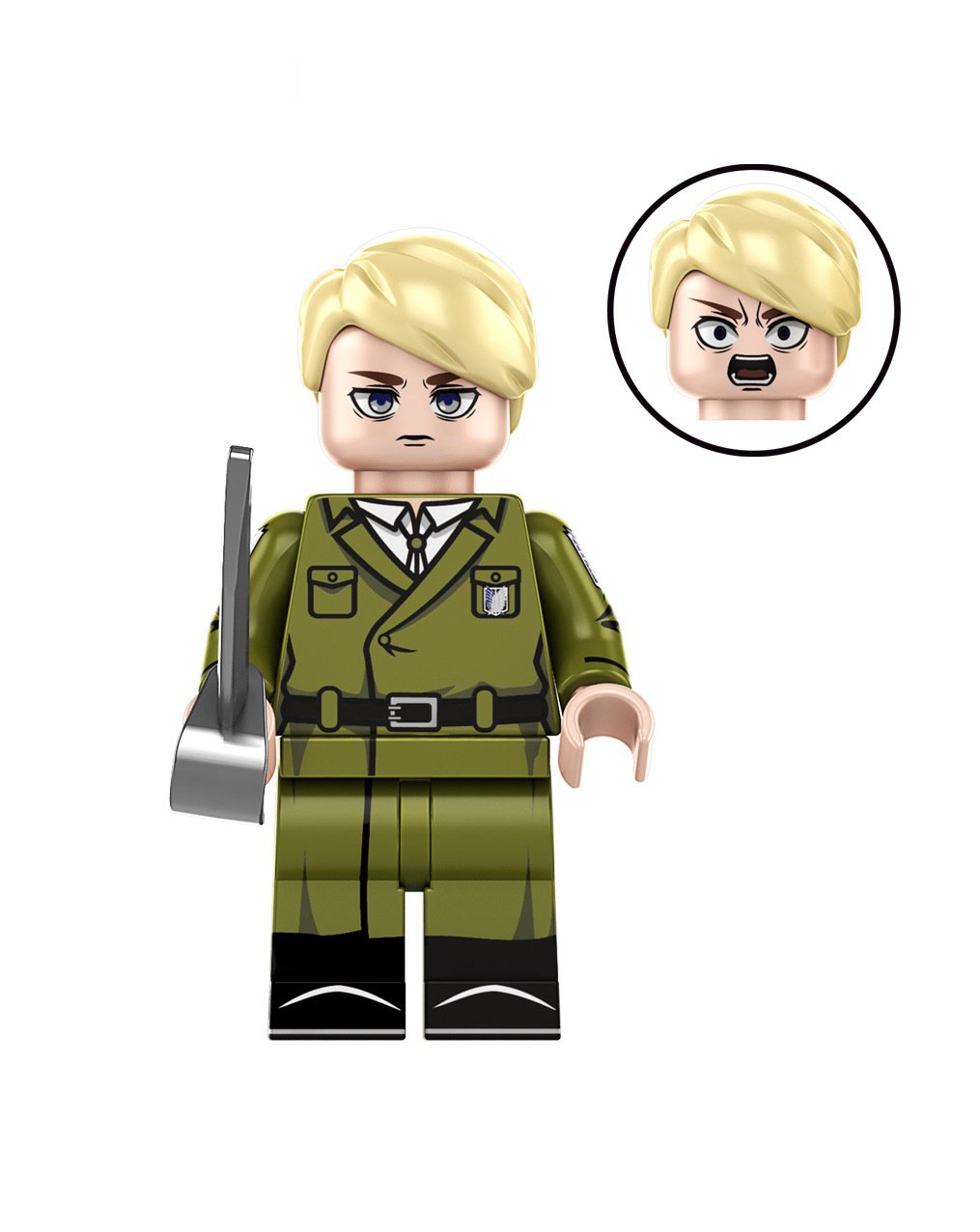 Erwin Smith Minifigures Compatible Lego Attack on Titan Minifigure