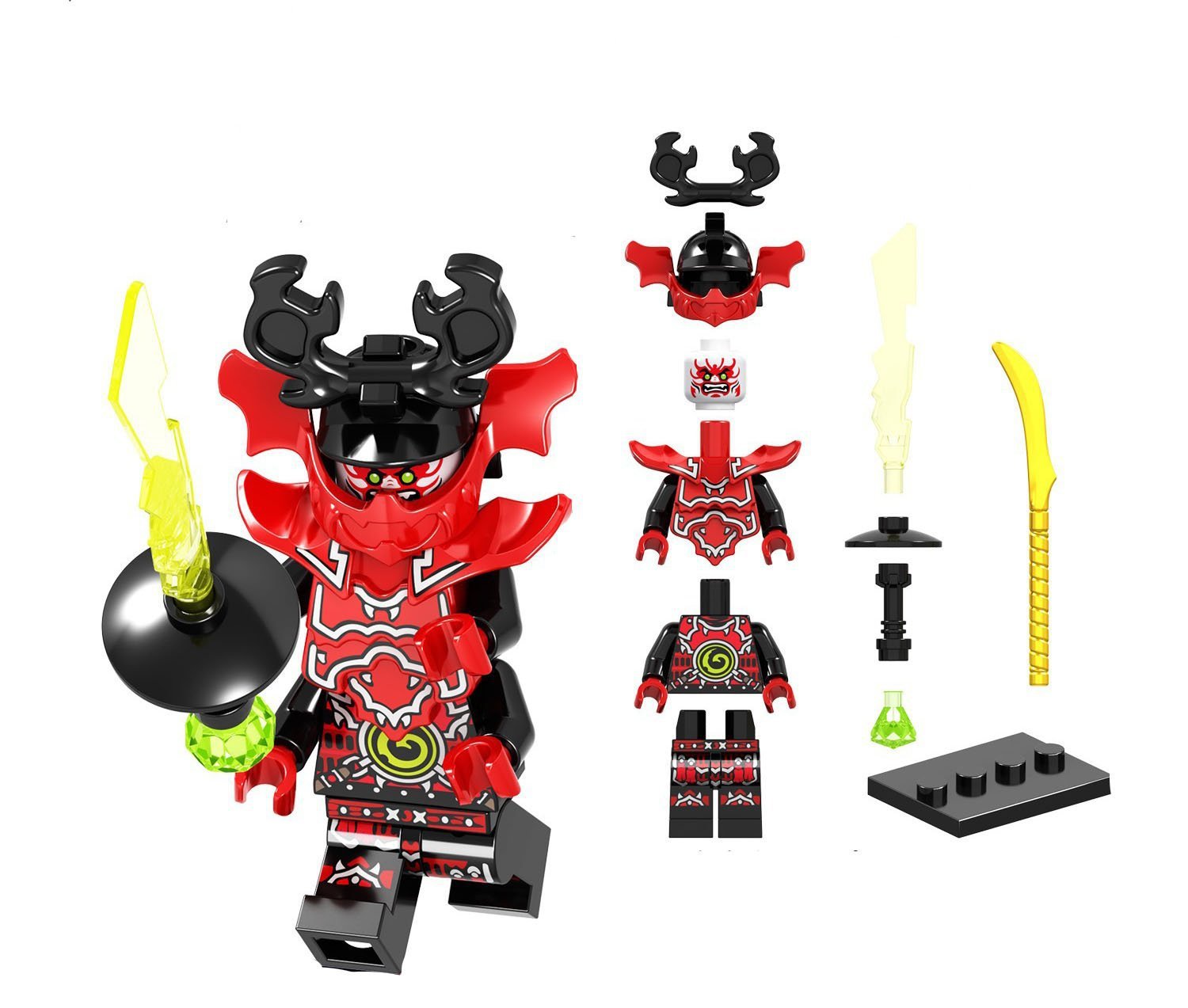 General Kozu Ninjago Minifigures Compatible Lego Minifigure
