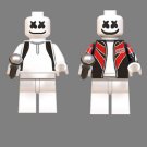 2pcs Marshmello Minifigures Fit Lego Star Minifigure